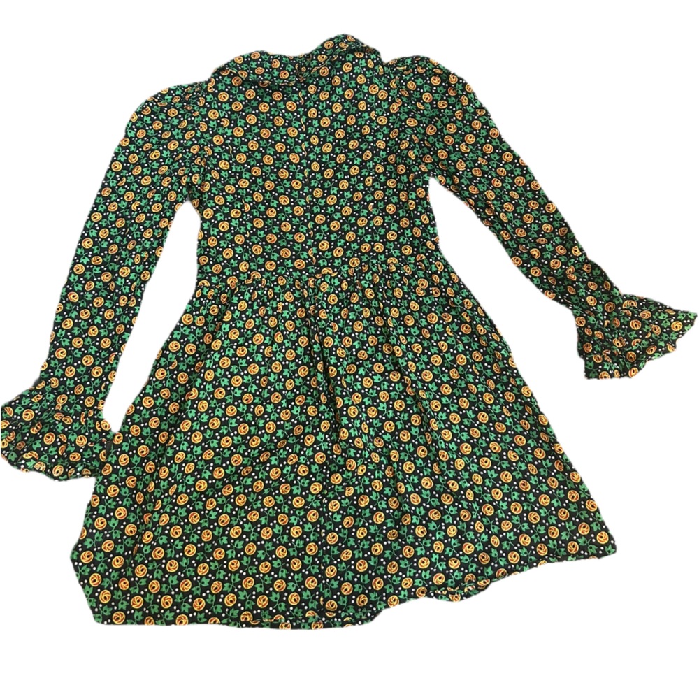 Batsheva Collared floral mini cotton dress - Picture 2 of 10